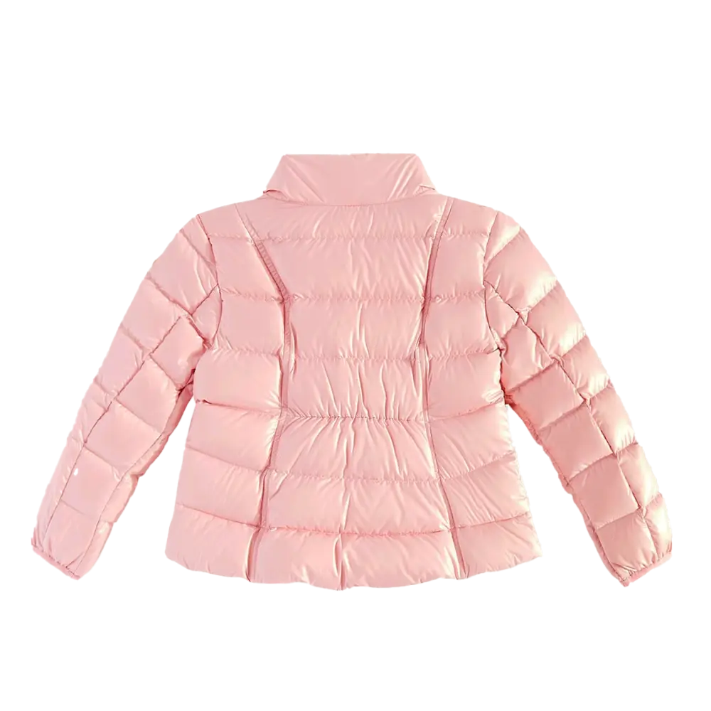 Moncler Ainay Puffer Down Jacket in Pink (Kids)