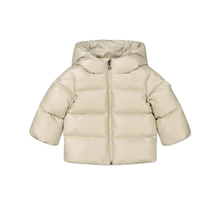 Baby Deidre Down Puffer Snowsuit Set in Cream