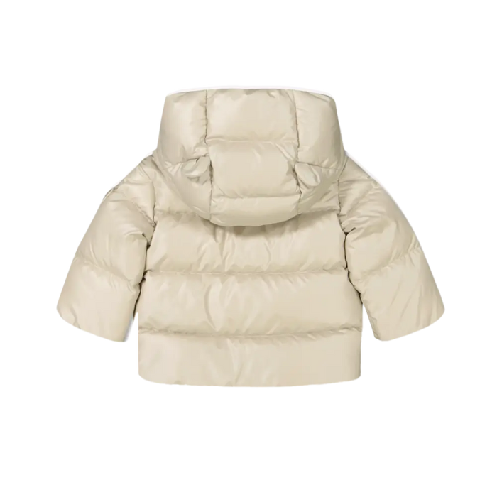 Baby Deidre Down Puffer Snowsuit Set in Cream