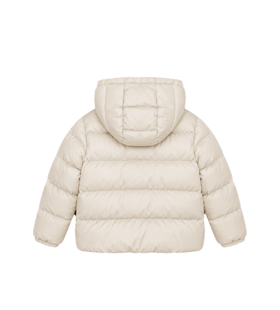 Kids Enfant Xhante waterafstotend kort donsjack beige