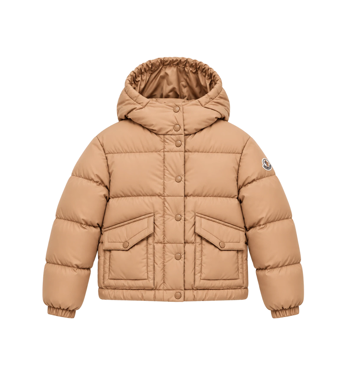 Phelanta donsjack met capuchon Camel Beige
