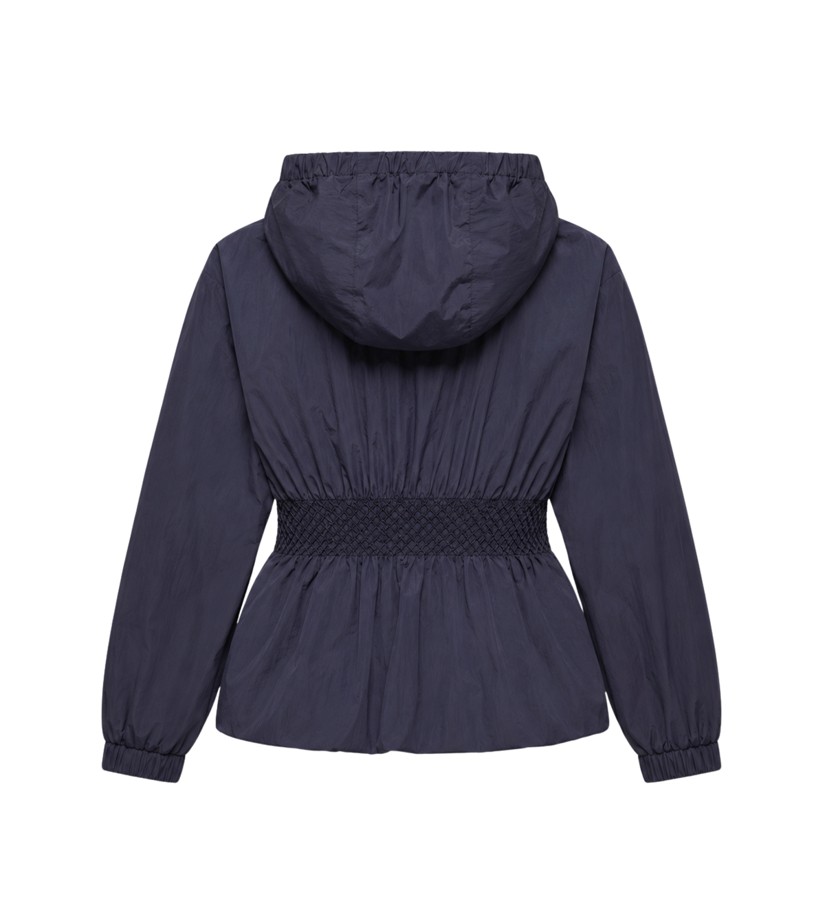 Kids Liriope kort jack met capuchon in marineblauw