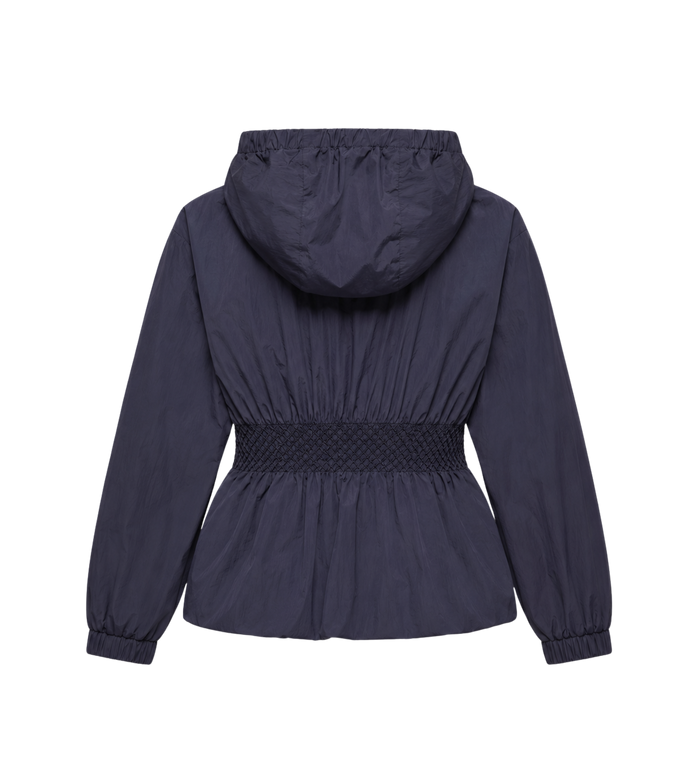 Kids Liriope Hooded Short Jacket in Navy