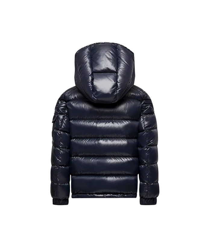 Kids New Maya Donsjack met Capuchon Marineblauw