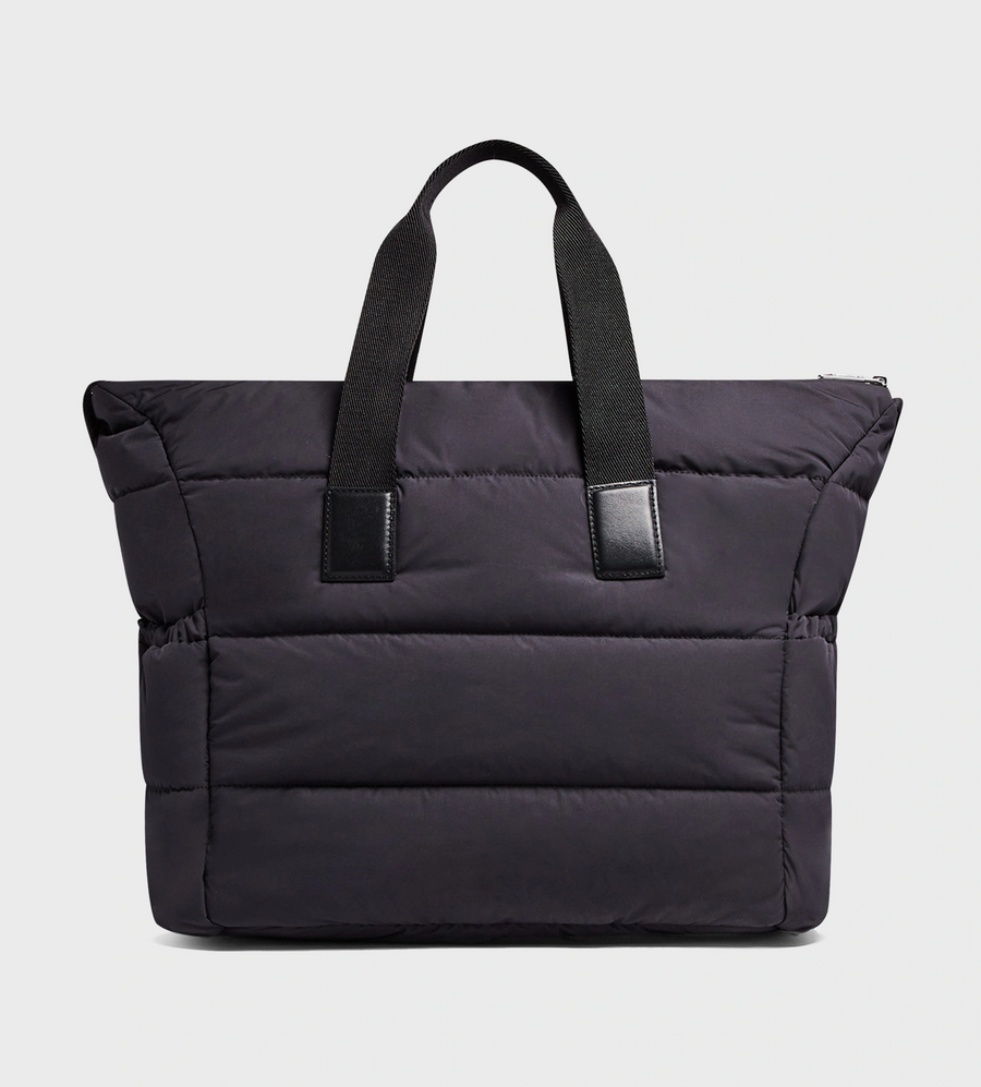 Logo-patch Changing Bag Navy