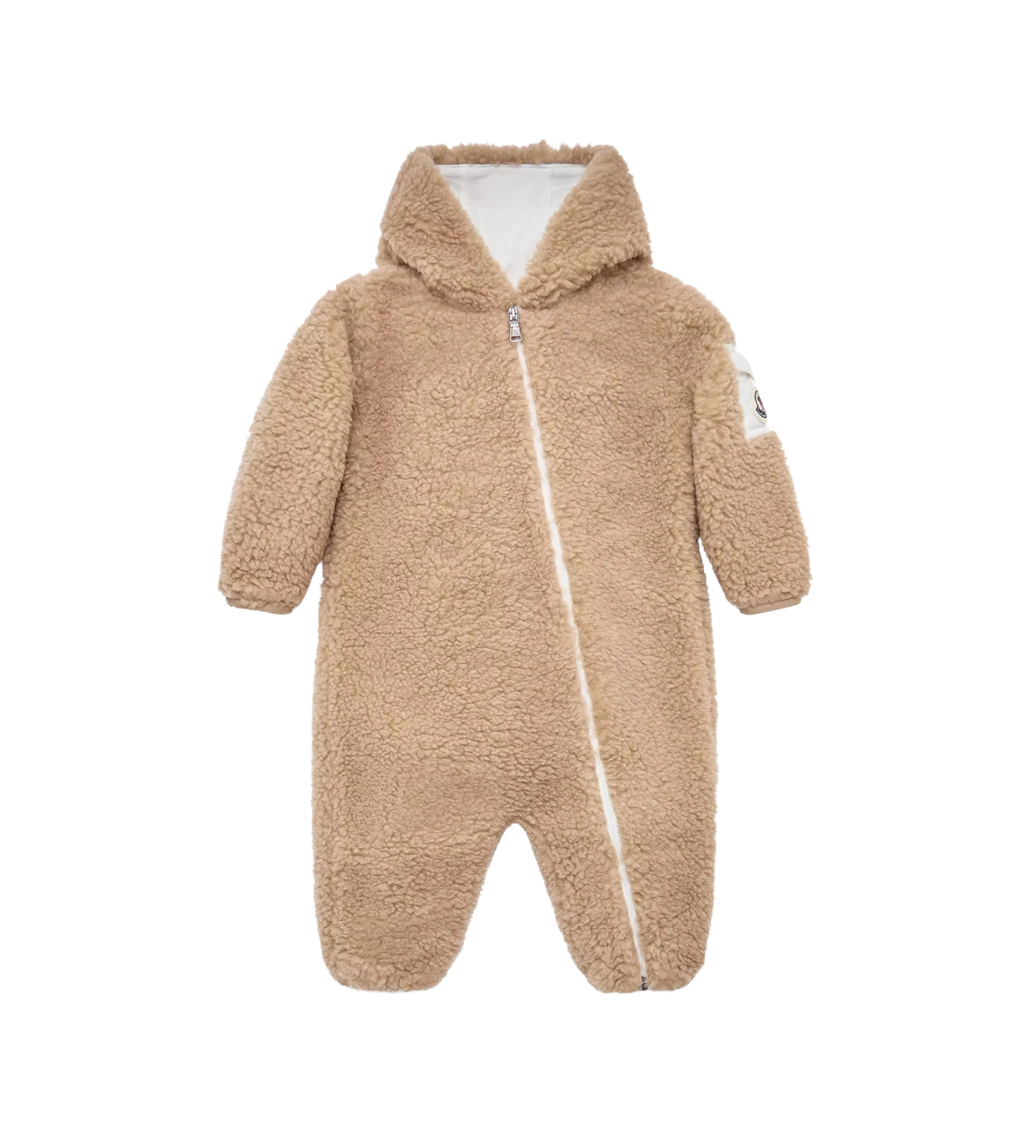 Moncler Baby Teddy Boxpak met Capuchon Bruin