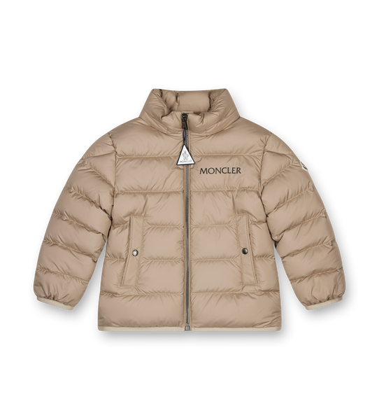 Moncler Bajan Down Jacket in Light Brown (Kids) – FOUR Kids