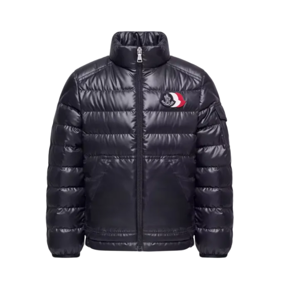 Moncler Bengi Down Jacket in Navy Blue (Kids)