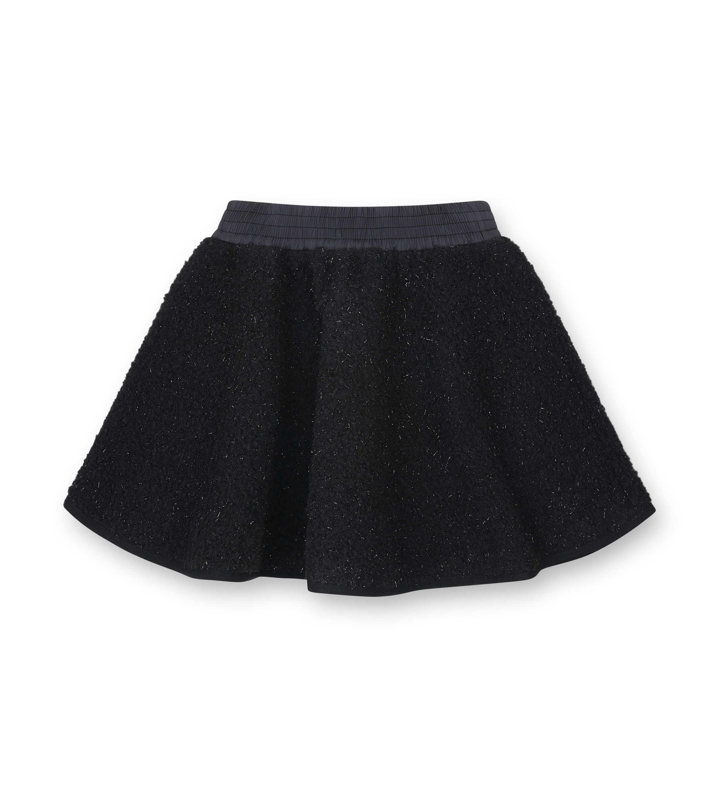 Black skirt on a white background
