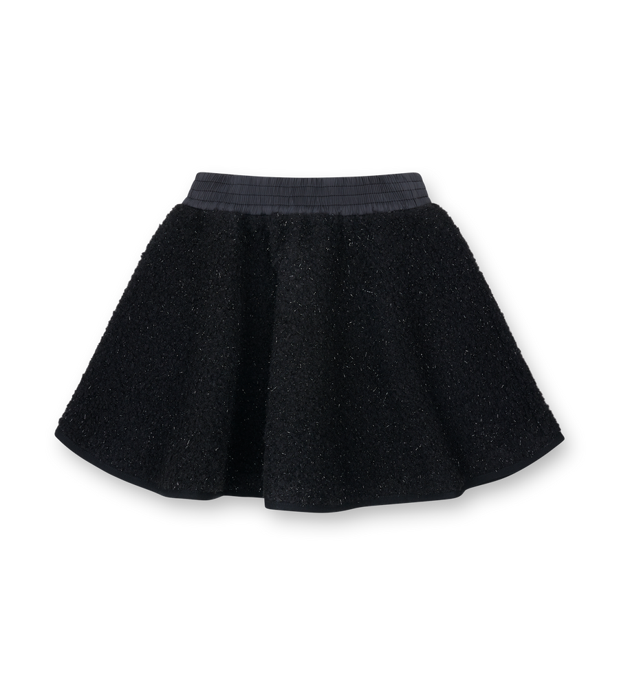 Black skirt on a white background