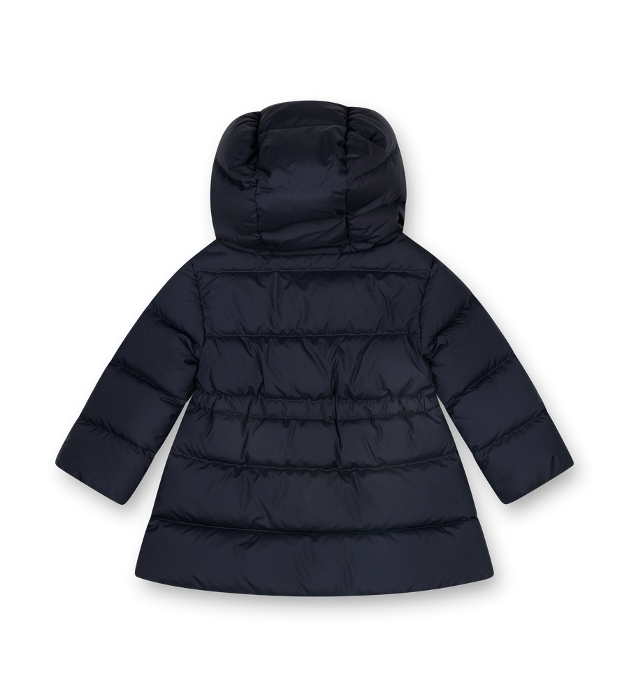 Moncler Enfant Molan Hooded Down Jacket in Navy (Kids)