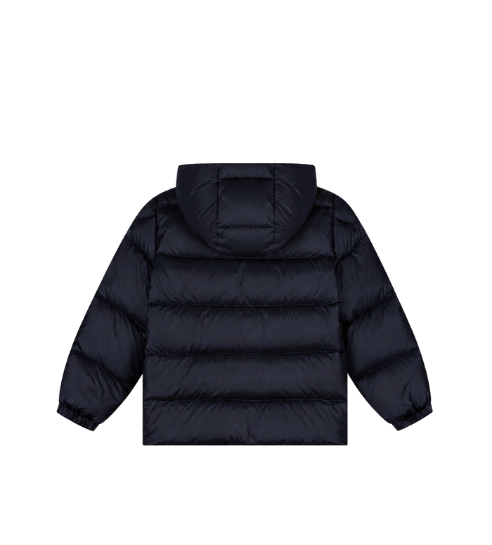 Baby Sharon donsjack met capuchon marineblauw