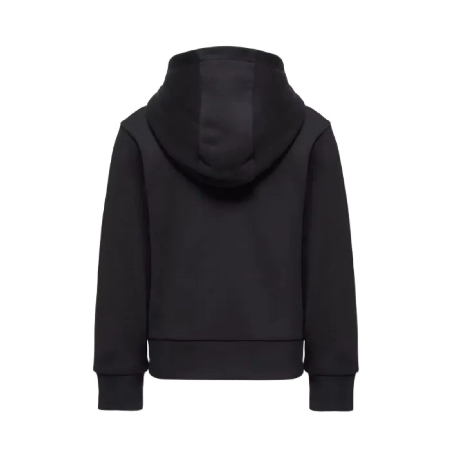 Moncler Logo Cotton Hoodie in Black