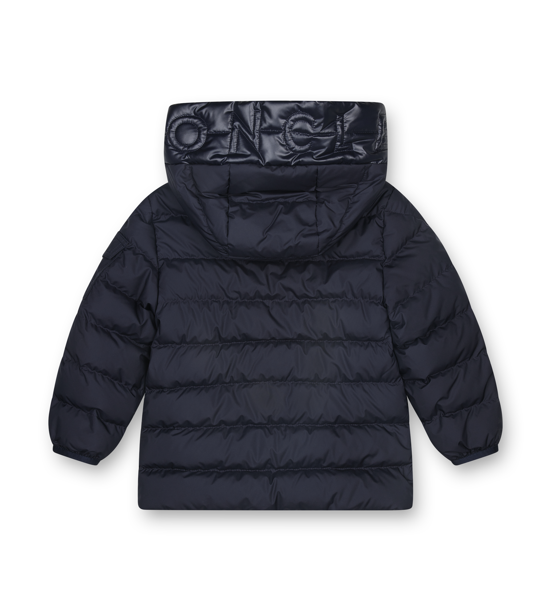 Moncler Najan Hooded Down Jacket in Navy (Kids)