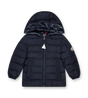 Kids Najan Hooded Down Jacket in Navy
