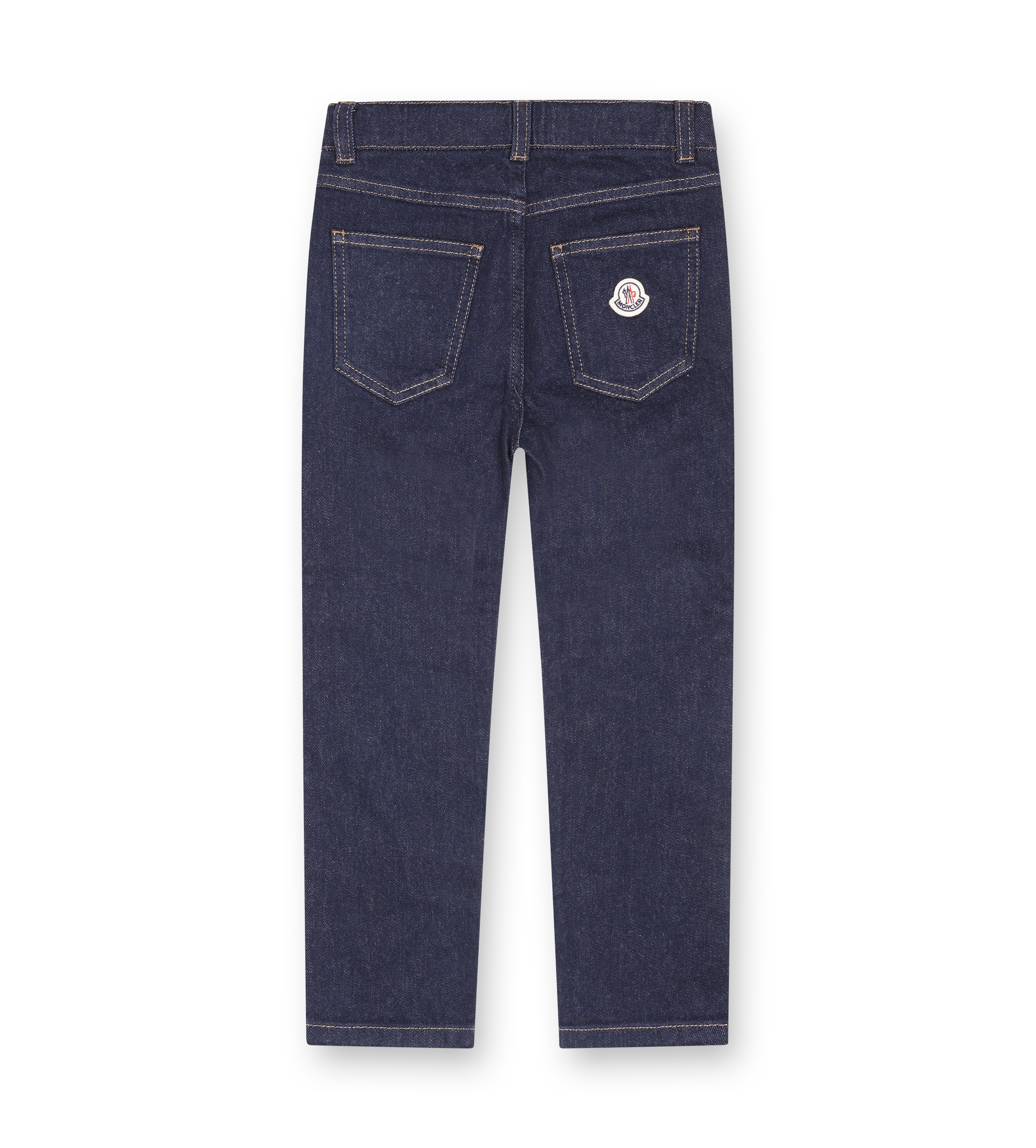 Moncler Straight Leg Jeans in Navy