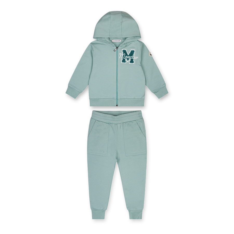 Moncler Enfant Baby Boys Tracksuit Set in Mint (Baby)