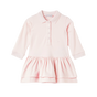 Baby Girls Polojurk van stretchpiquékatoen, lichtroze