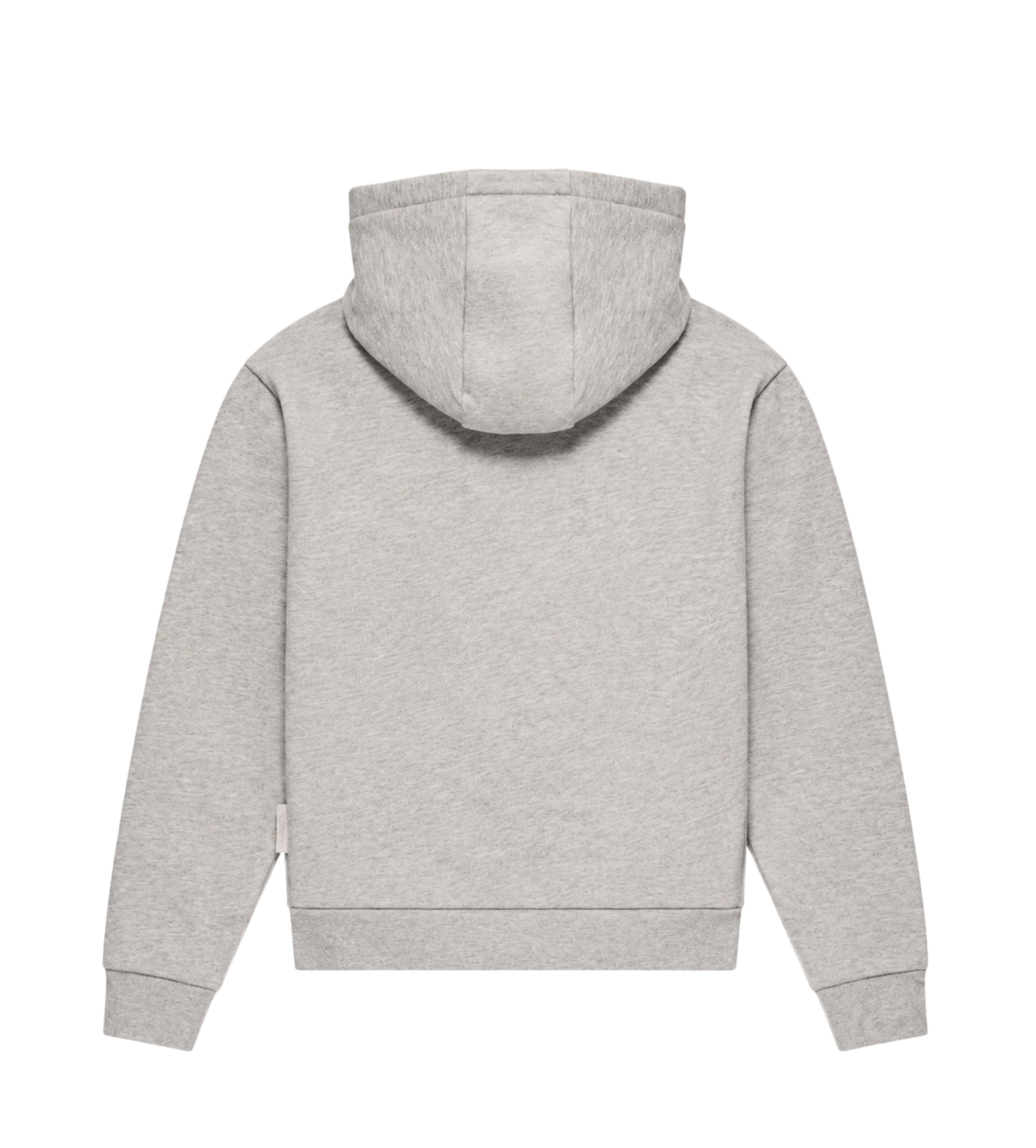 Moncler Girls Zip-Up Hoodie Katoenfleece Grijs