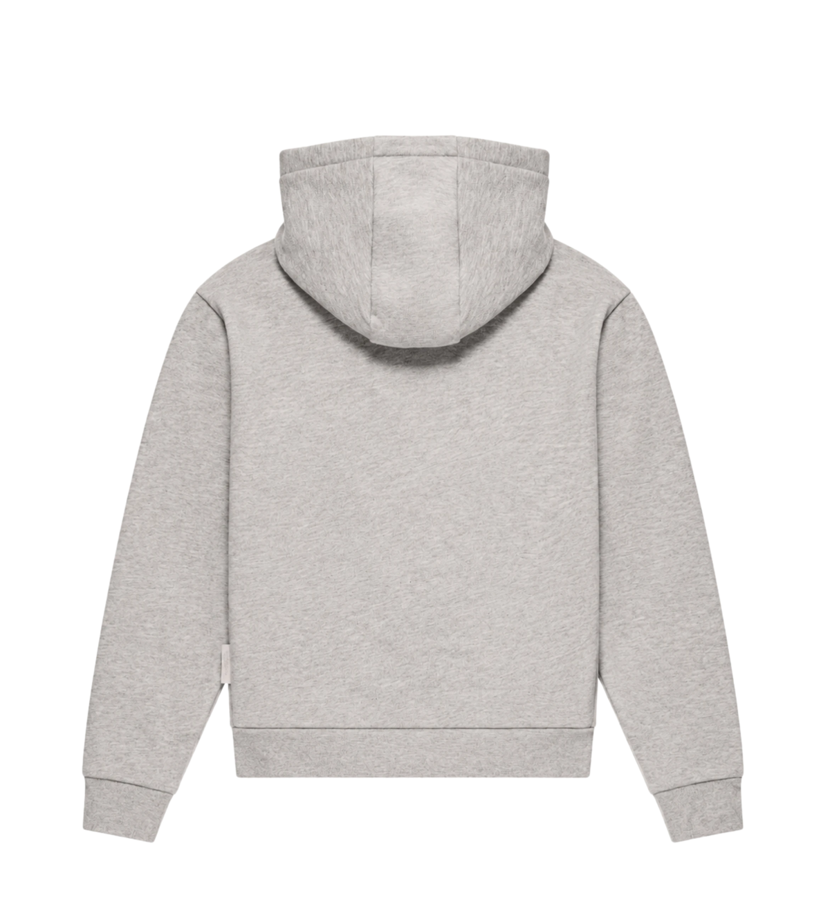 Kids Katoenfleece Zip-Up Hoodie Grijs