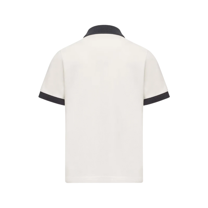 Kids Katoenen Piquet Polo Wit