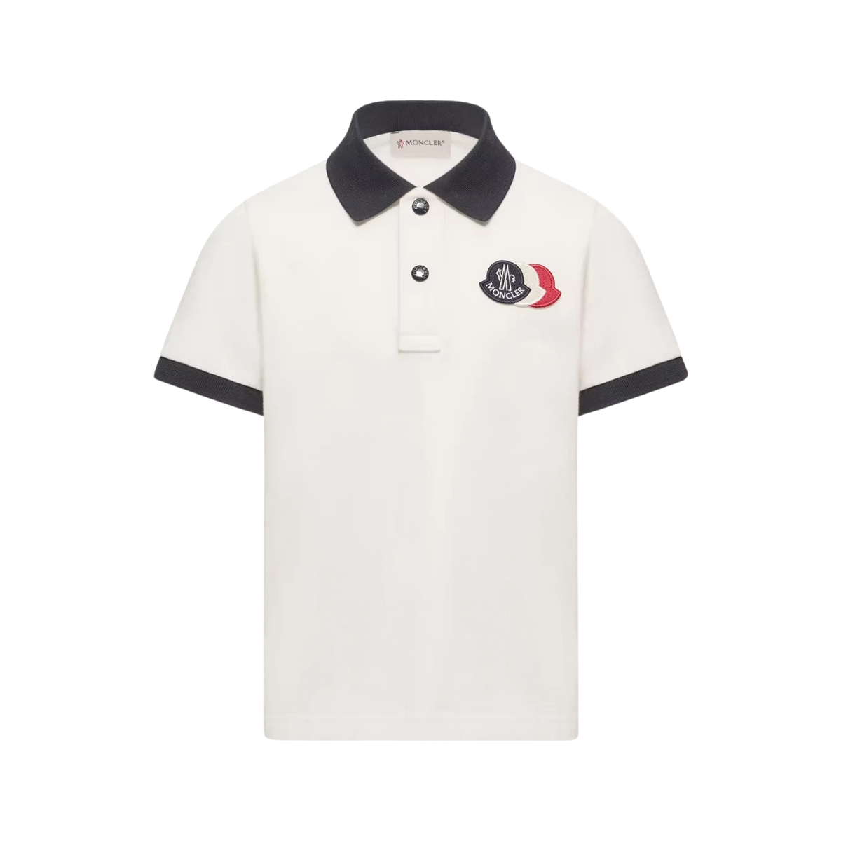 Kids Katoenen Piquet Polo Wit