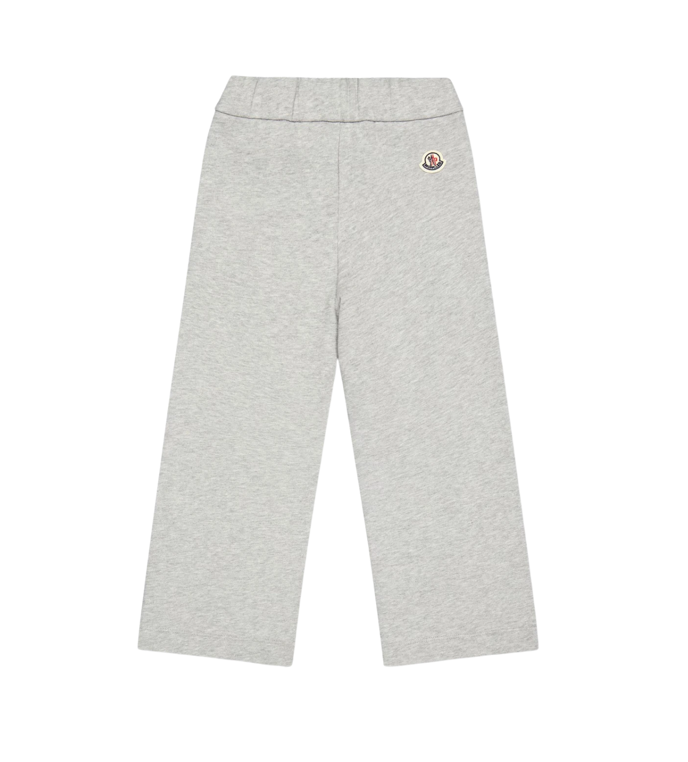 Kids Katoenfleece Trimmed Trainingsbroek Grijs