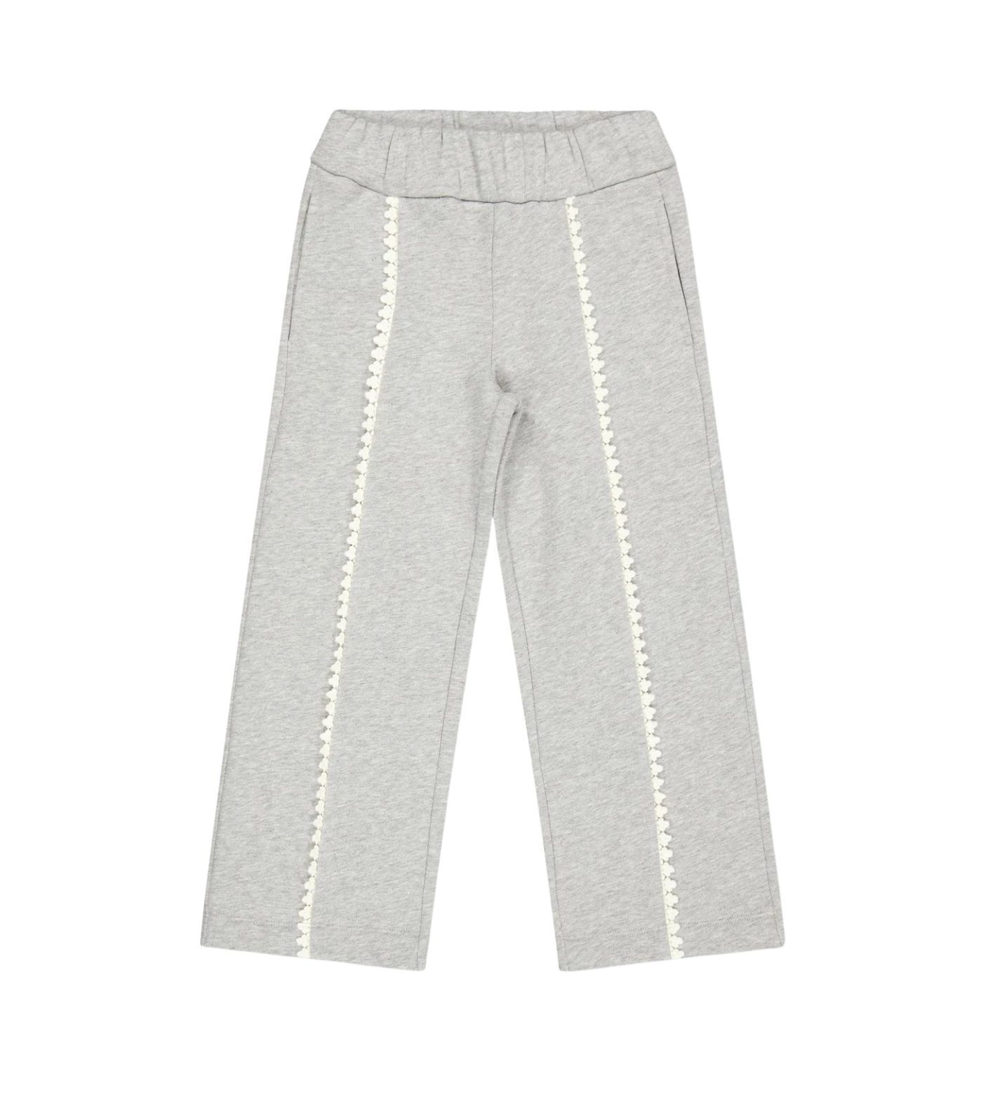 Moncler Girls Joggingbroek van Katoenfleece Grijs