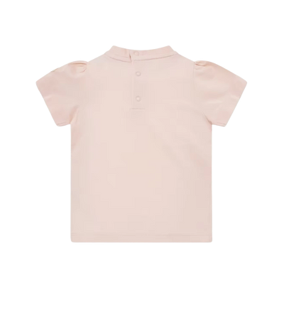 Baby Girls Stretch katoenen jersey T-shirt roze