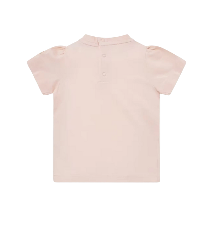 Baby Girls Stretch katoenen jersey T-shirt roze