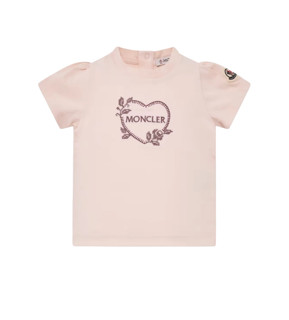 Baby Girls Stretch katoenen jersey T-shirt roze