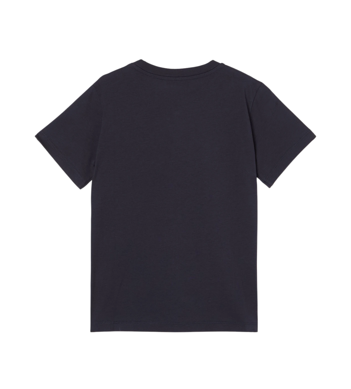 Kids Katoenen T-shirt met logoprint Marineblauw