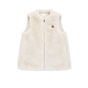 Kids Getextureerde Zip-Up jurk  Wit ivoor