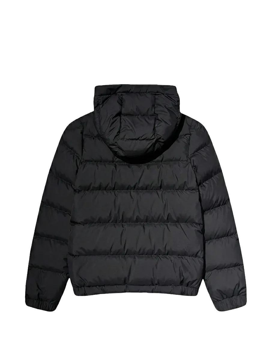 Moncler Boys Grecois Hooded Down Jacket in Black