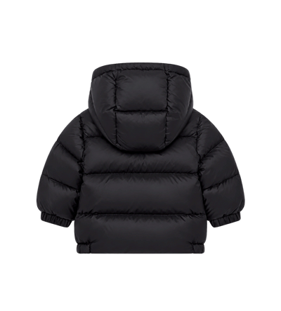 Macaire donsjack met capuchon zwart