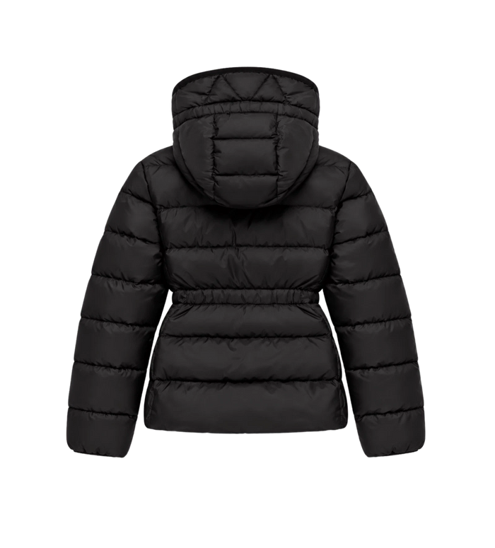 Kids Avoce donsjack met capuchon zwart