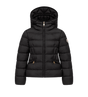 Kids Avoce donsjack met capuchon zwart