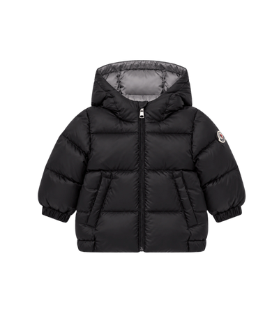 Macaire donsjack met capuchon zwart