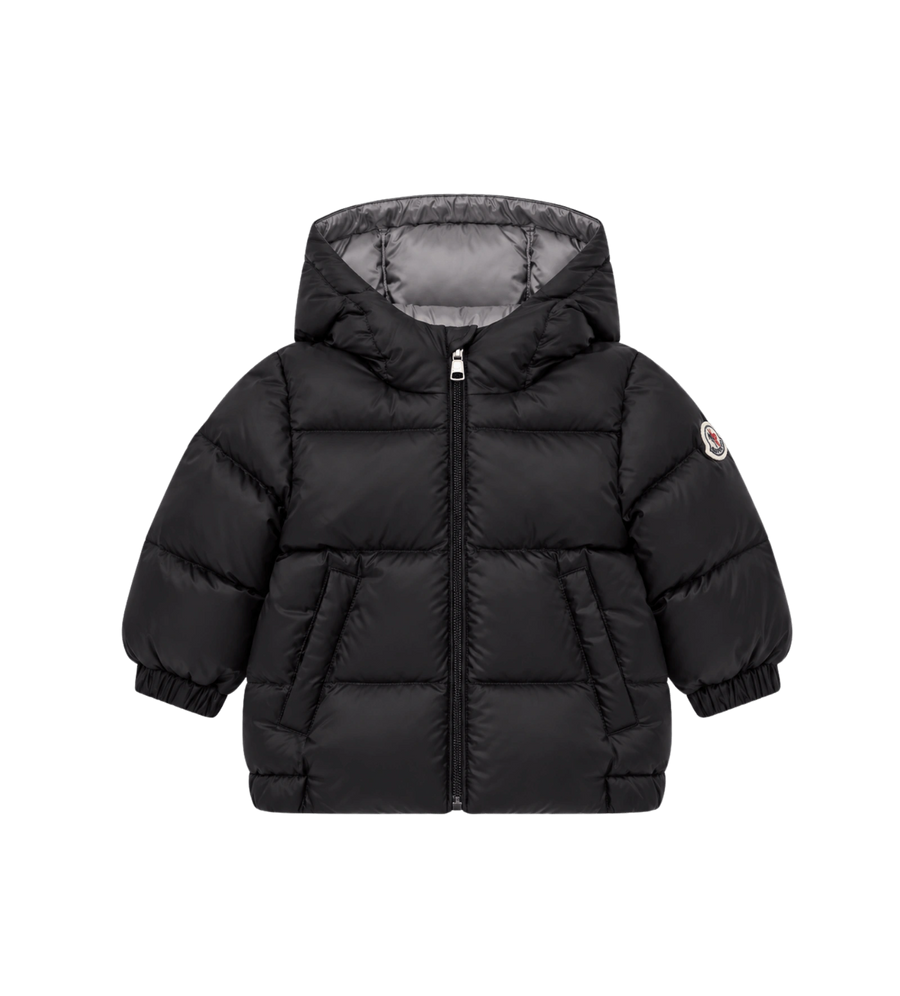 Macaire donsjack met capuchon zwart