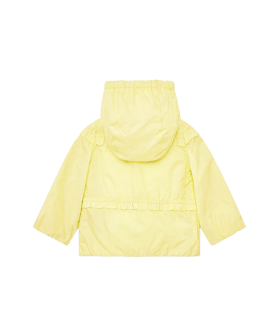 Moncler Enfant Hiti Hooded Rain Jacket in Yellow