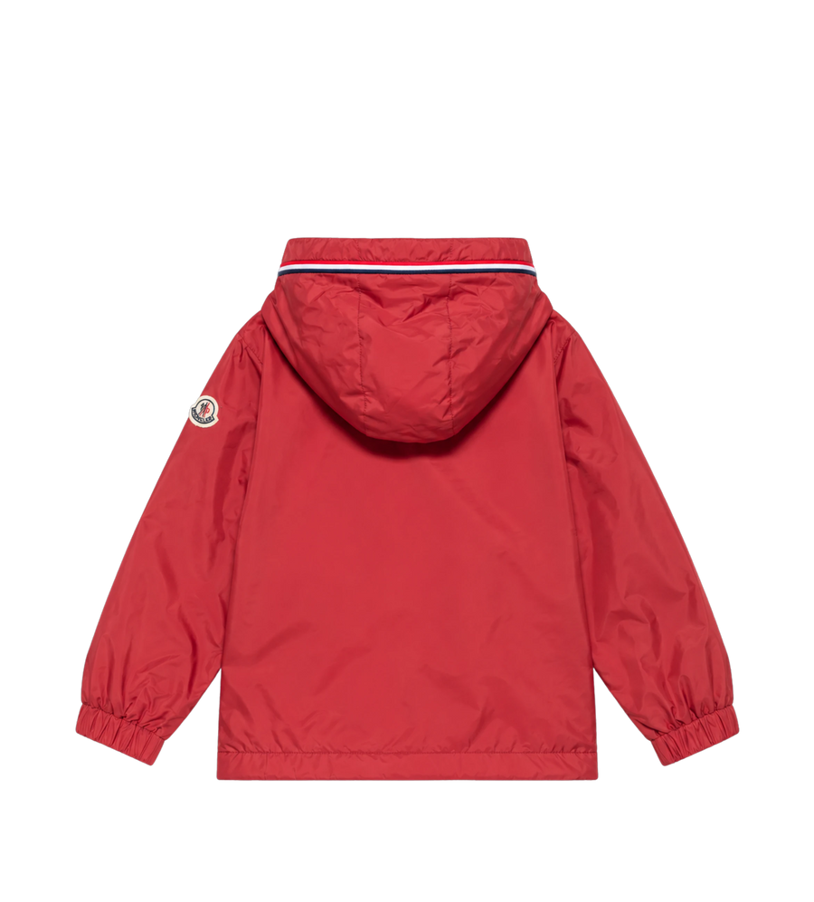 Moncler Enfant Granduc Jas met capuchon in rood