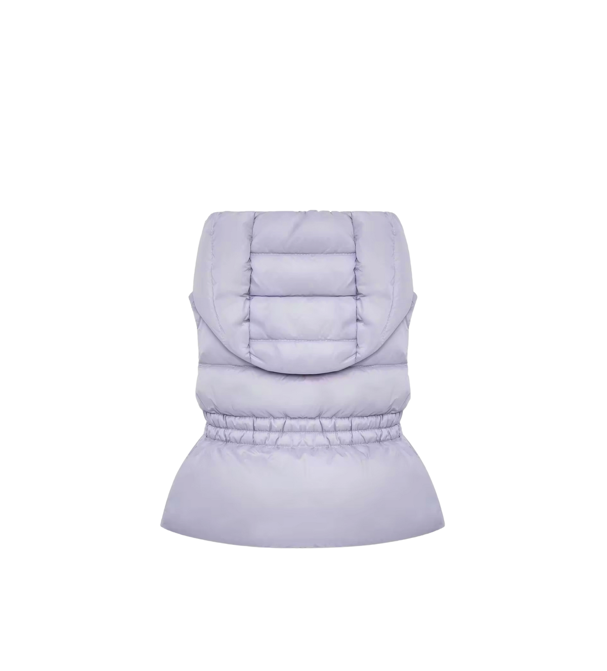 Baby Una Hooded Down Gilet Lilac