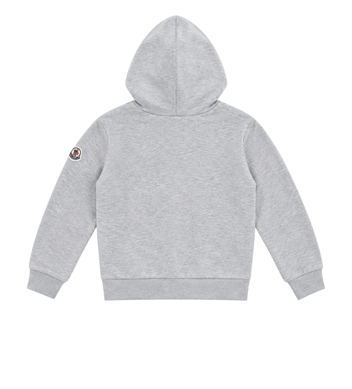 Kids Logo Cotton Hoodie Grey