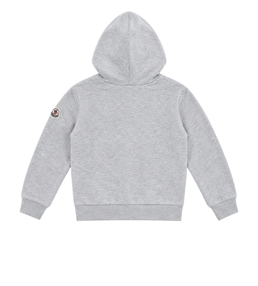 Kids Logo katoenen hoodie grijs