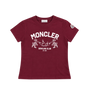 Kids Bowling Logo Katoenen T-shirt Bordeaux