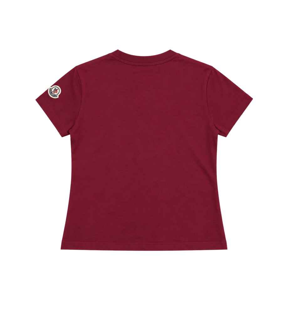 Kids Bowling Logo Katoenen T-shirt Bordeaux