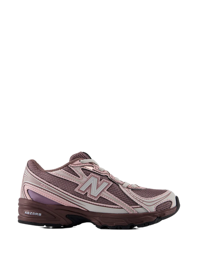 Kids 740 Sneakers Pebble With Pink Chalk