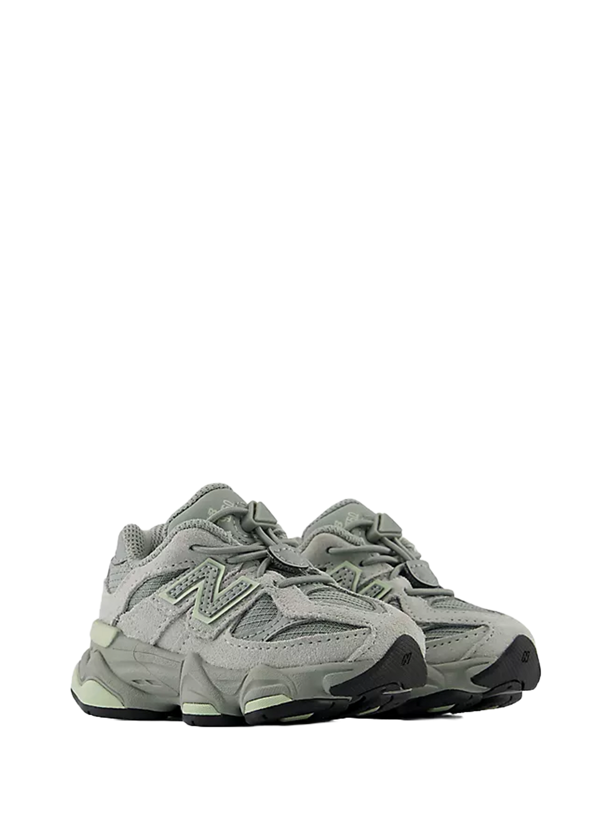 Baby 9060 Bungee Sneakers Bayberry With Lone Star Grey