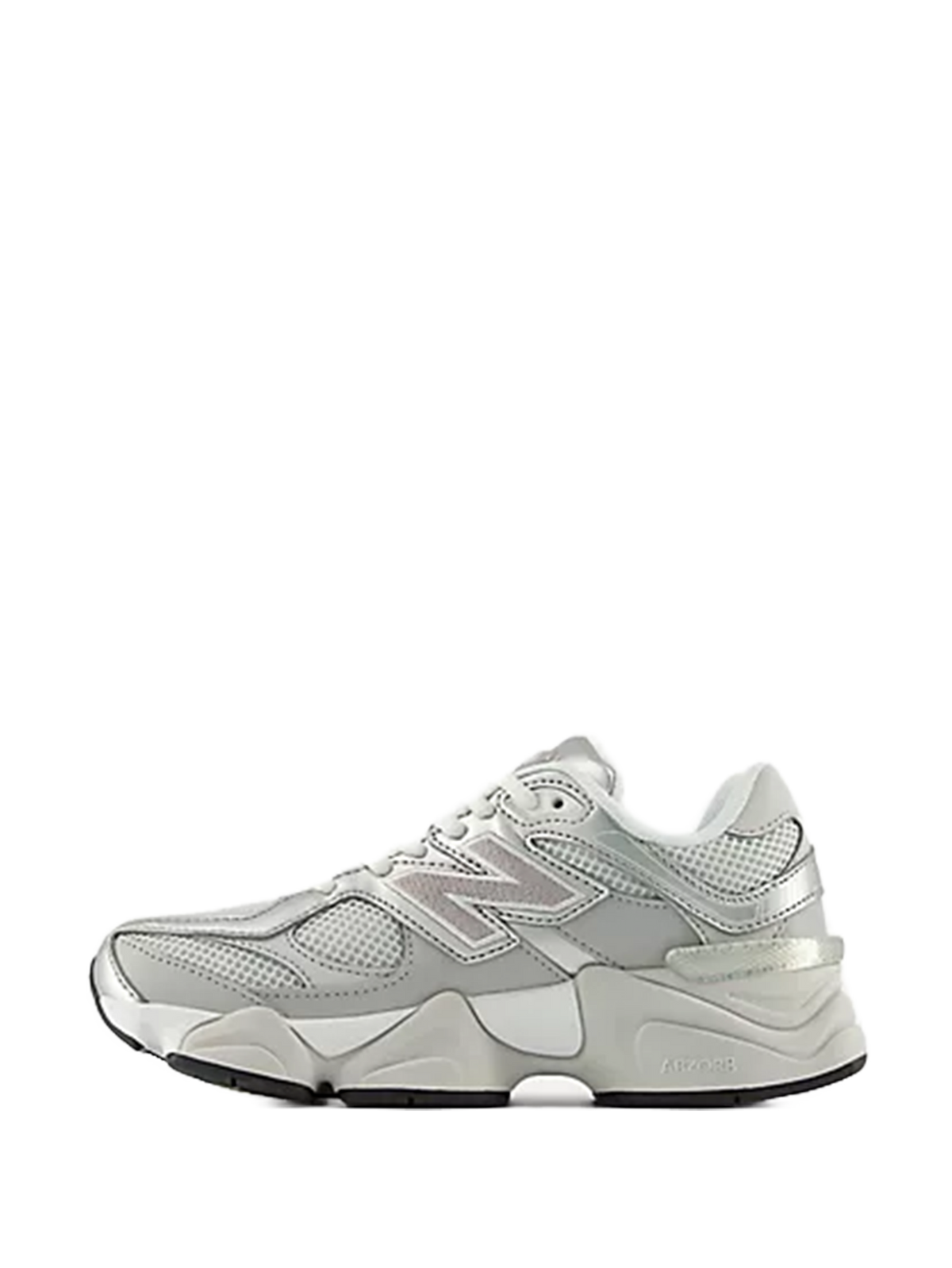 Kids 9060 Lace Sneakers Raincloud With Truffle Salt