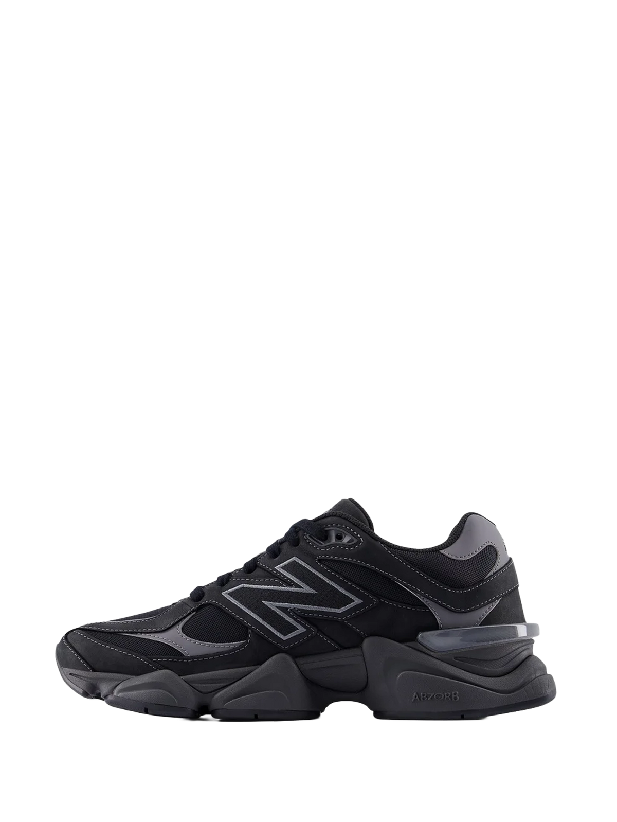 Kids 9060 Sneakers in Zwart Castlerock
